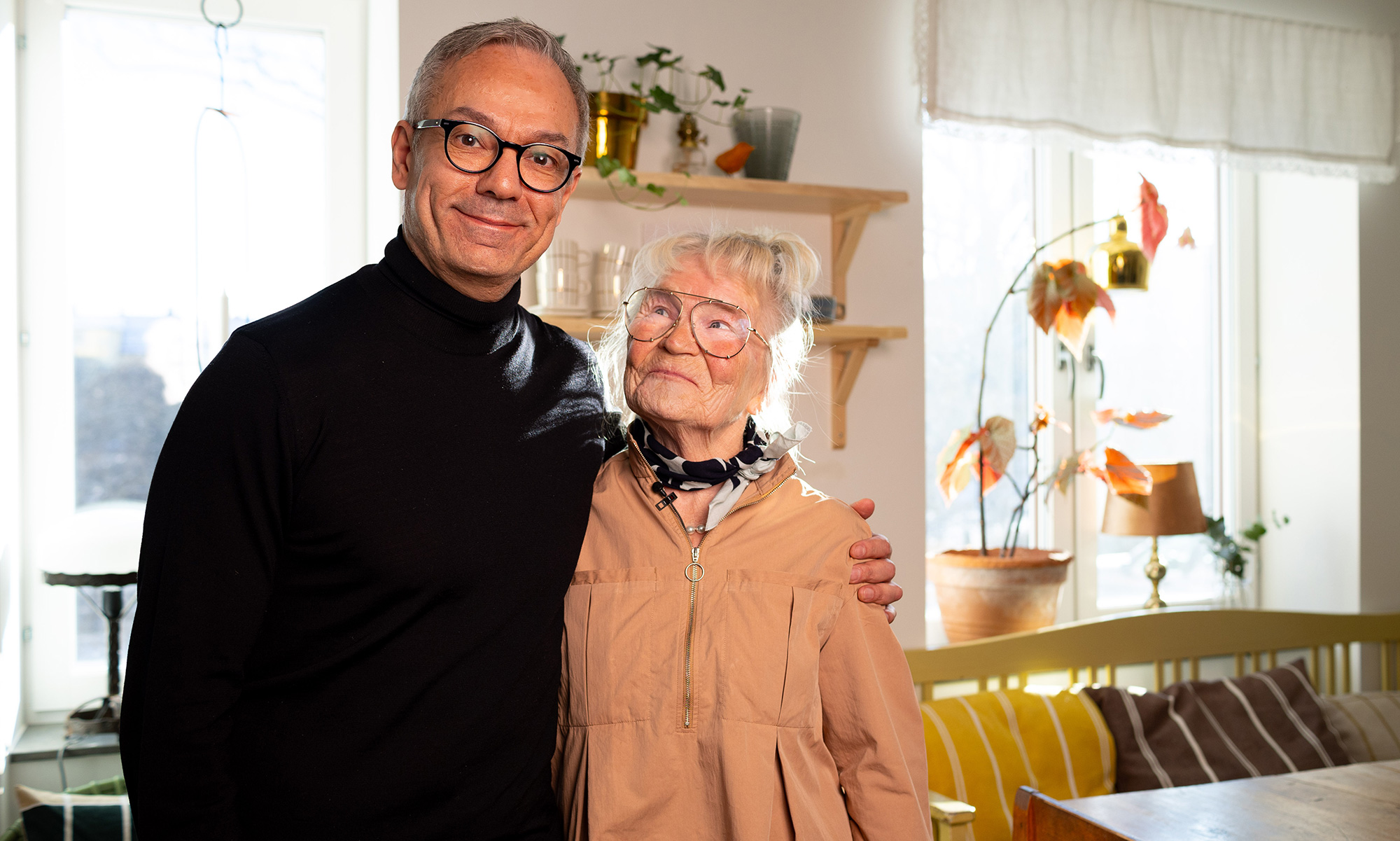 Merja och Arturo pratar pension